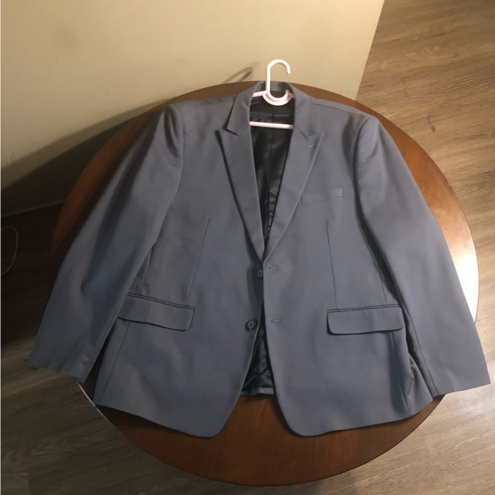 Fashion Nova Justin Classic Blazer - Charcoal Size XXL